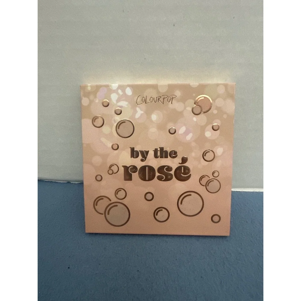 ColourPop By The Rose Pressed Powder Palette 9 Shades Pink Brown Nude Eye Shadow